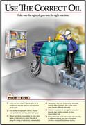 Use The Correct Oil Poster