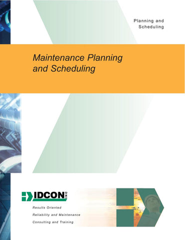 IDCON Maintenance Planning & Scheduling
