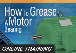 Online Training: How to Grease a Motor Bearing